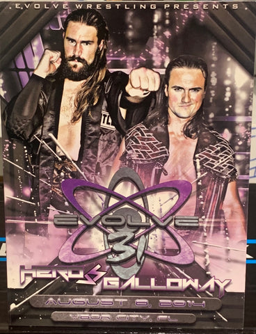 Evolve Vol. 31 DVD (Hero vs Drew Galloway) RED HOT DVD!!!!