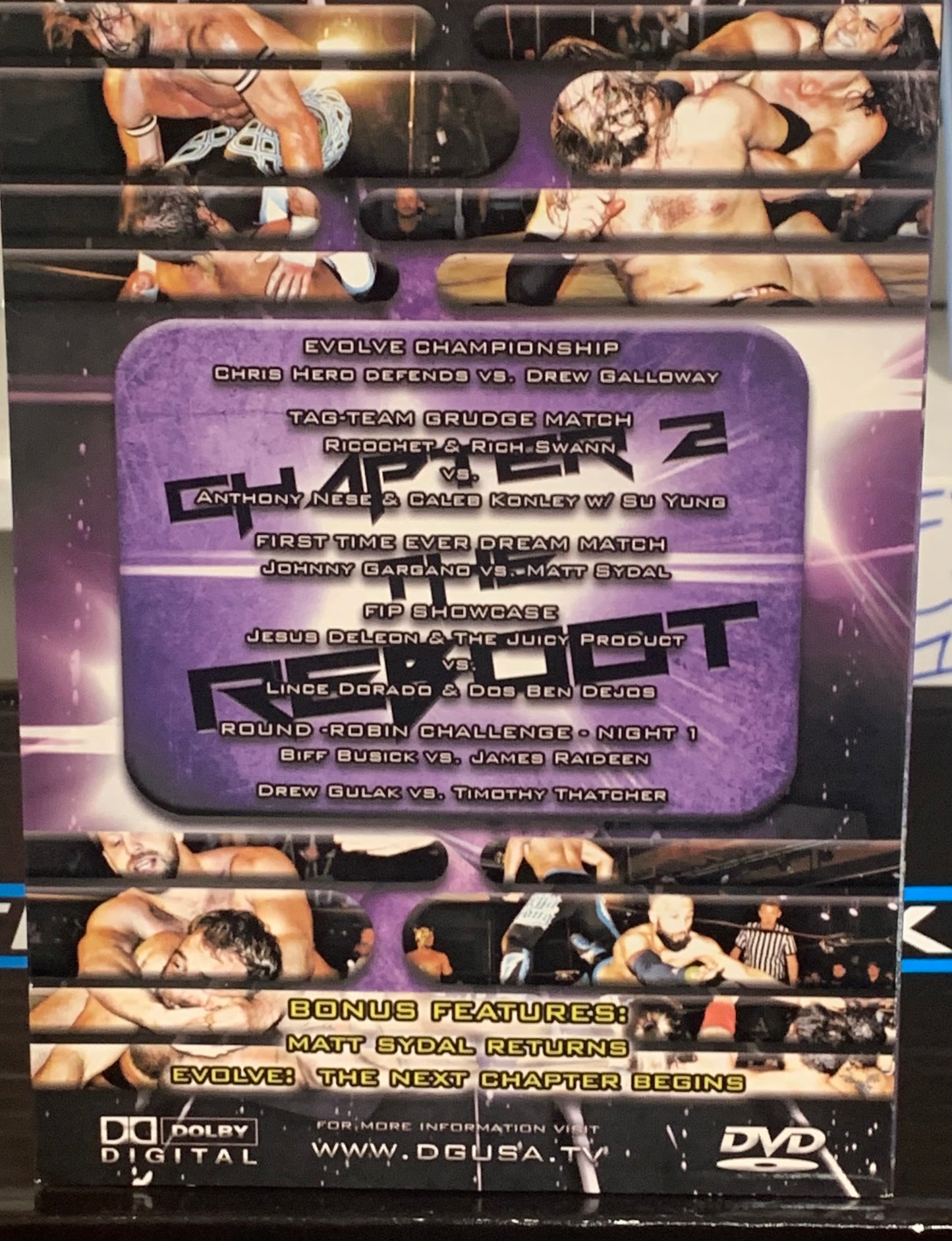 Evolve Vol. 31 DVD (Hero vs Drew Galloway)