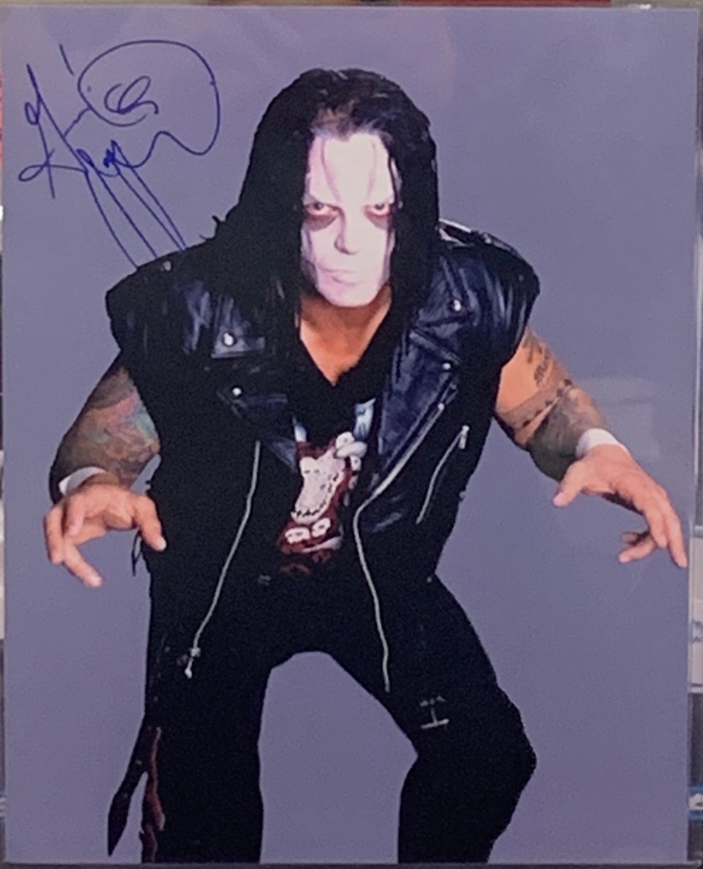 Vampiro Signed 8x10 Color Photo (Comes w/COA)