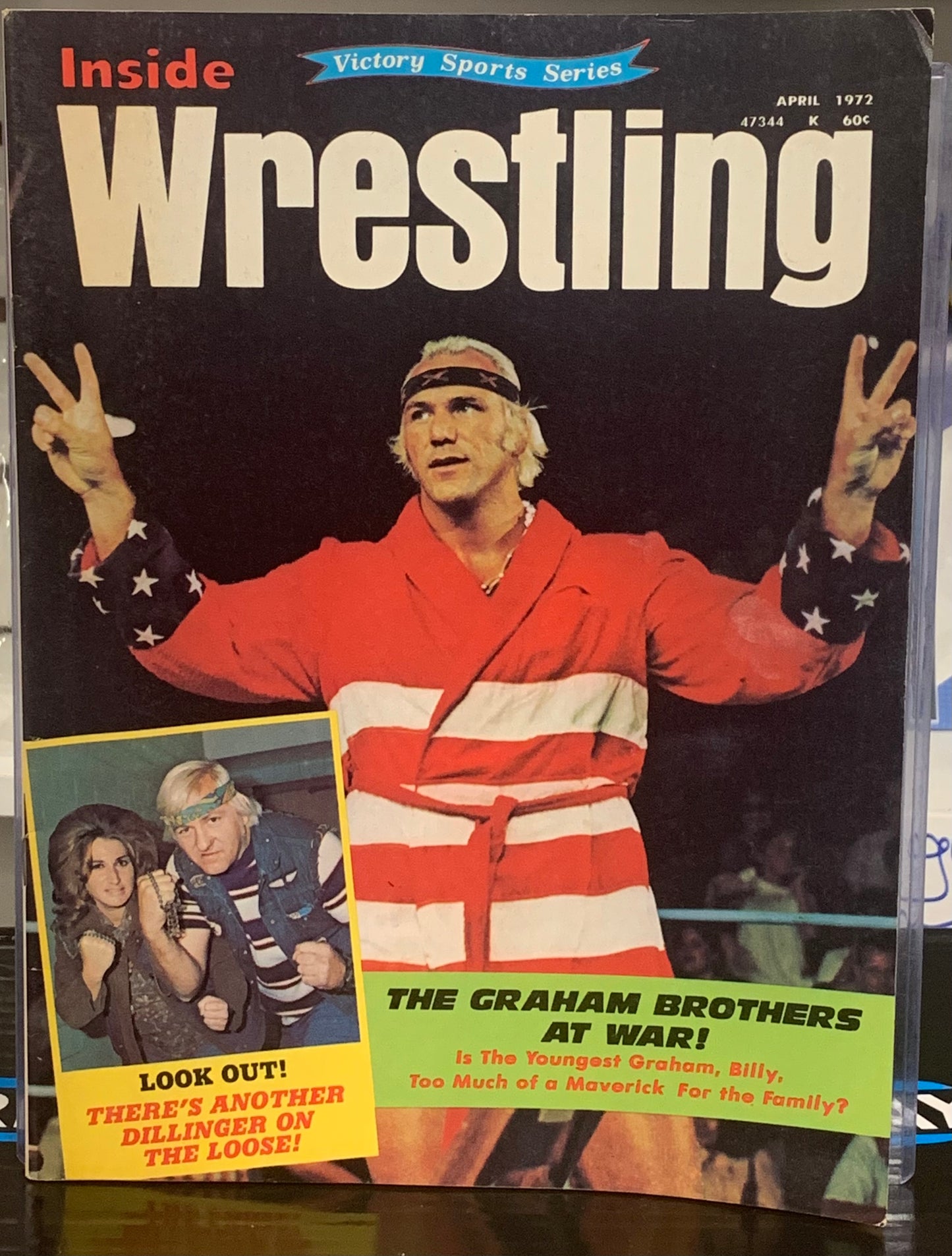 Inside Wrestling Magazine April 1972 SUPERSTAR BILLY GRAHAM