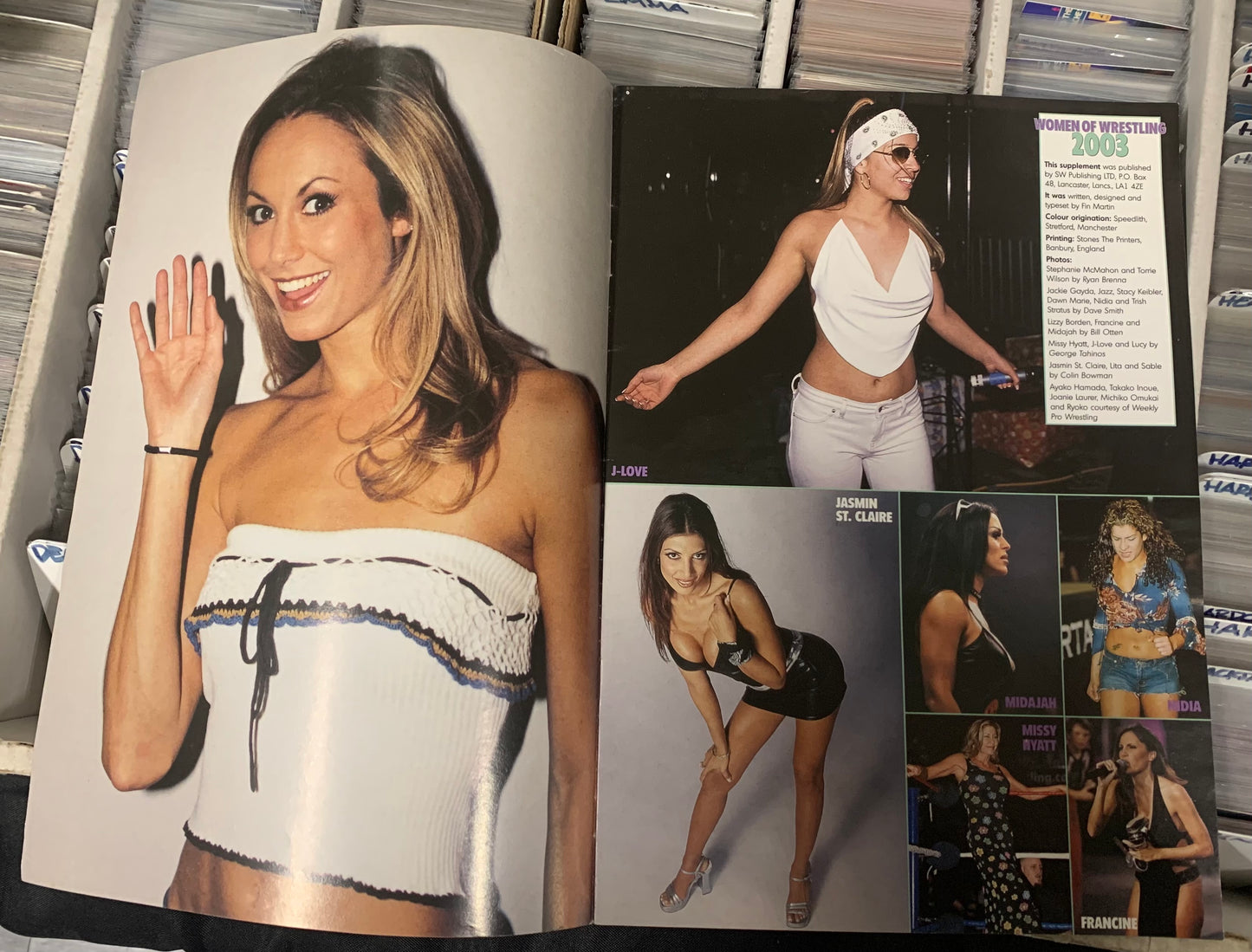 Power Slam Magazine “Women of Wrestling 2003” (Stacy Keibler, Trish, Sable, Chyna & much more)