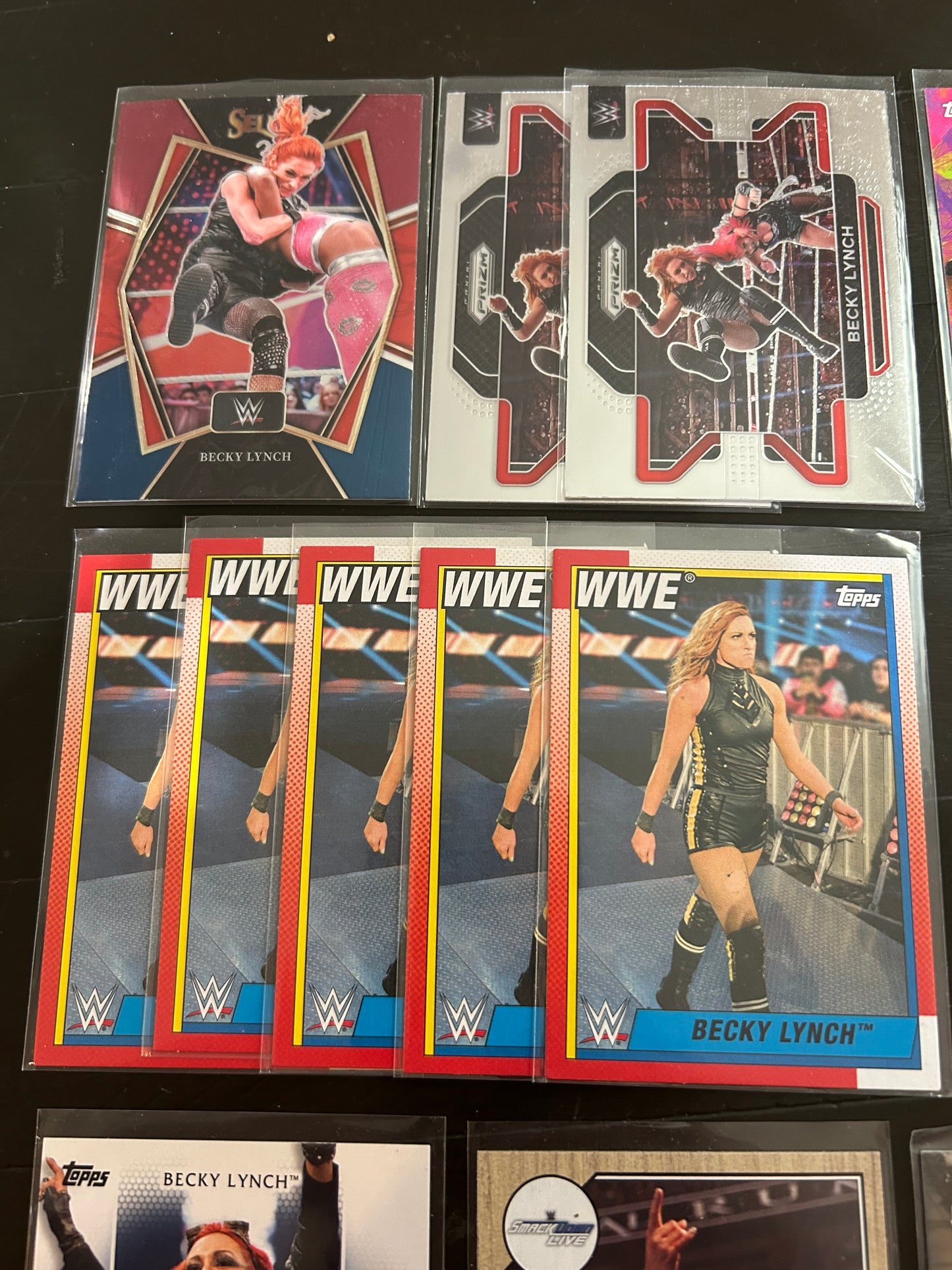 Becky Lynch WWE Card Lot (23 Cards Total)