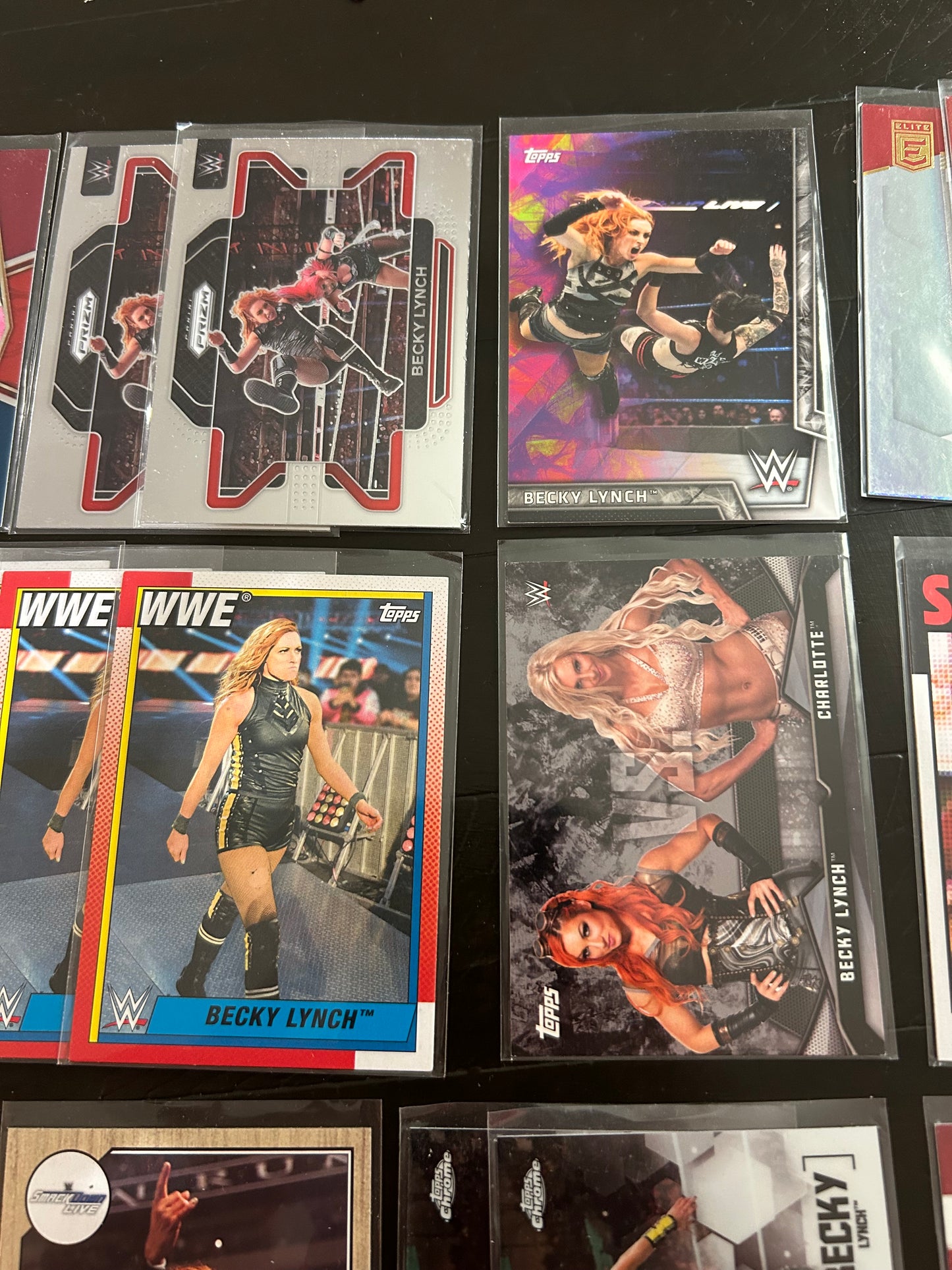 Becky Lynch WWE Card Lot (23 Cards Total)