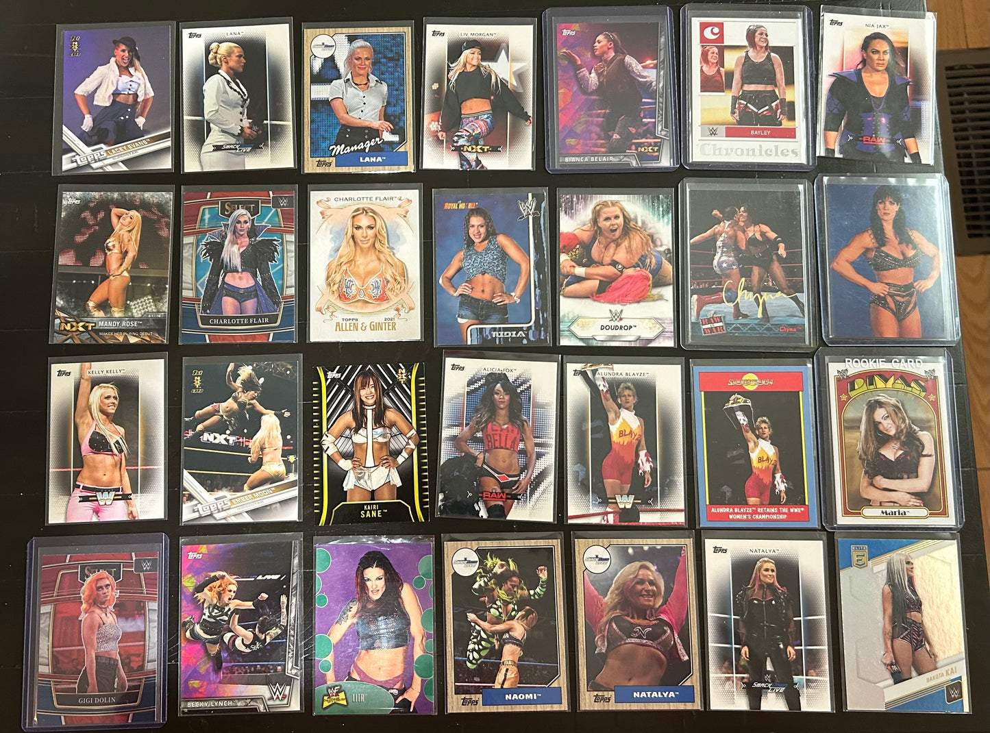 Wrestling Divas WWE NXT Cards Lot (28 Cards in Lot)