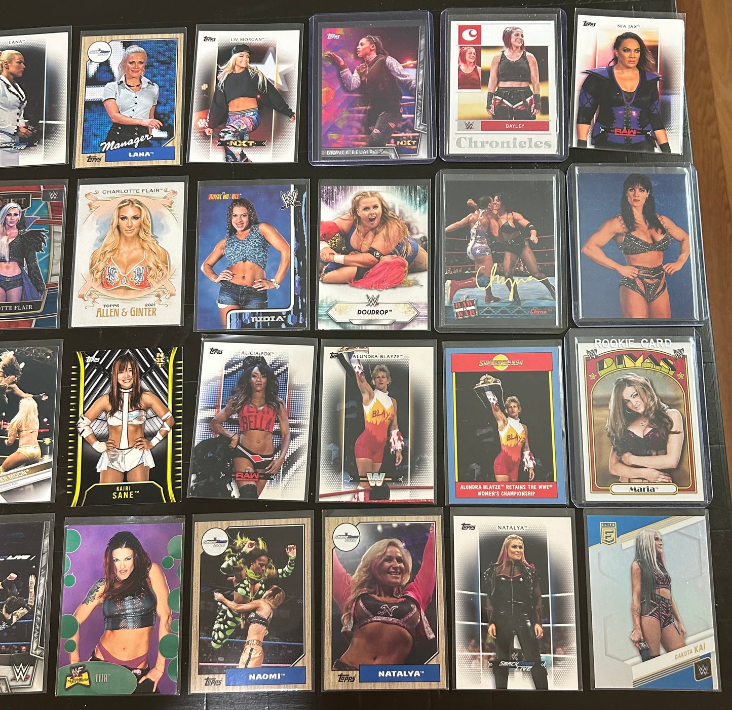 Wrestling Divas WWE NXT Cards Lot (28 Cards in Lot)