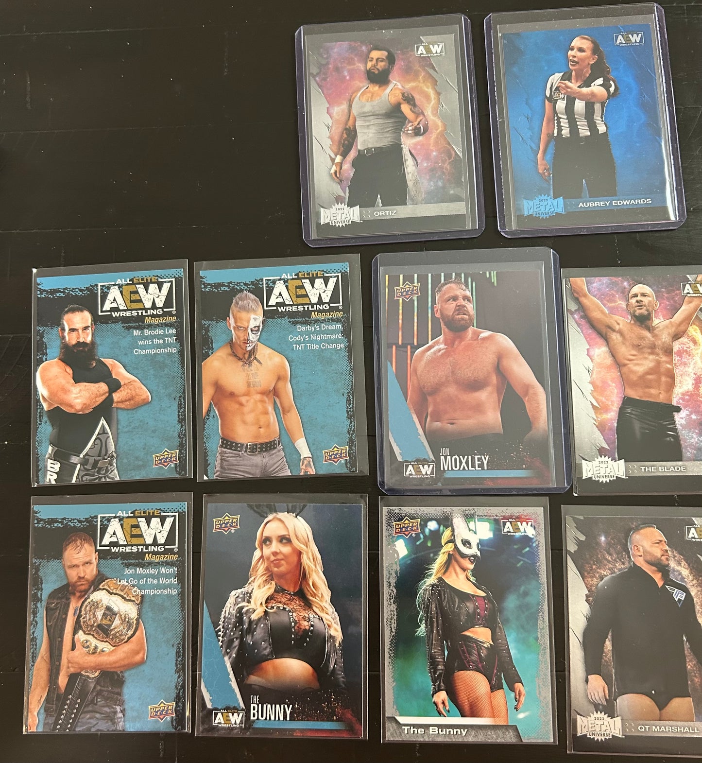 AEW Wrestling Card Lot (14 Different Cards)