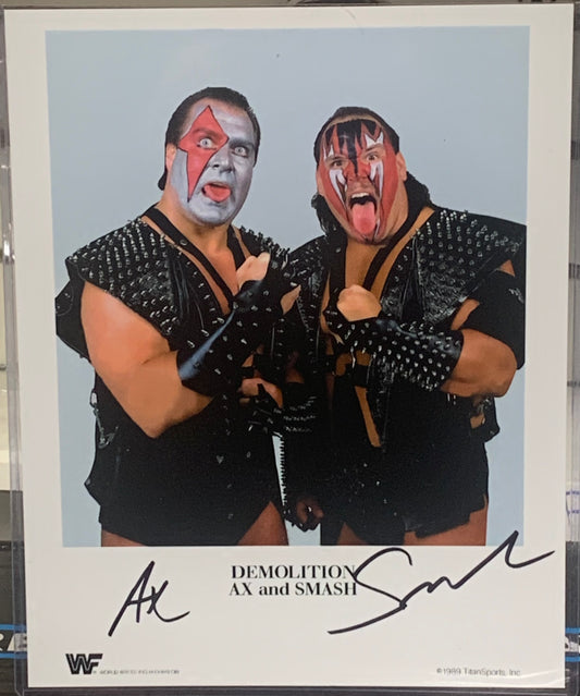Demolition Signed 8x10 Color Photo (Comes w/COA)