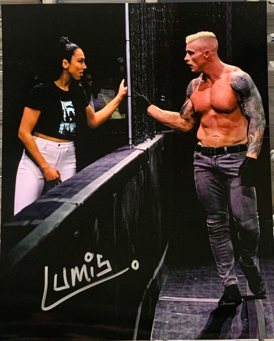 Dexter Lumis Signed WWE NXT 8x10 Color Photo (Comes w/COA)