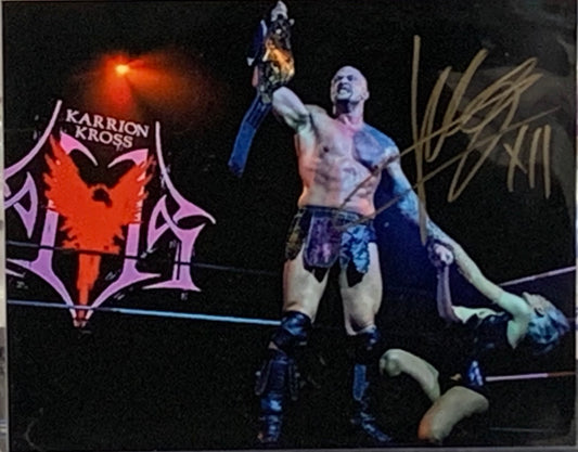 Karrion Kross Signed 8x10 Color Photo (Comes w/COA)