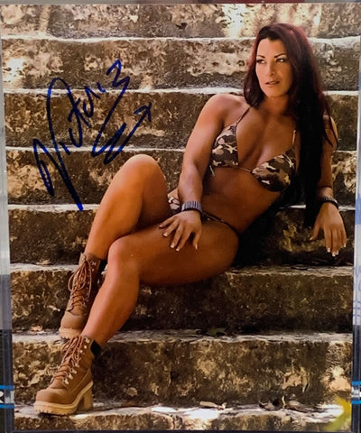 Victoria WWE Signed 8x10 Color Photo (Comes w/COA)