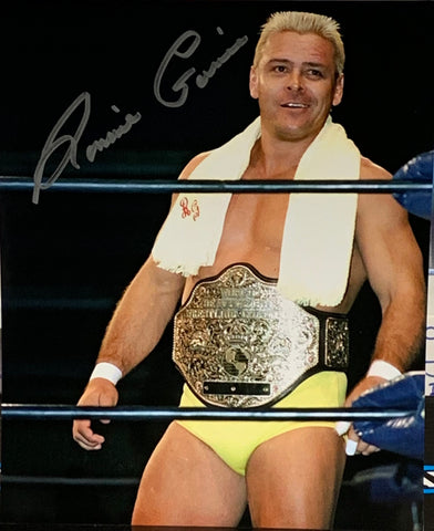 Ronnie Garvin Signed 8x10 Color Photo (Comes w/COA)