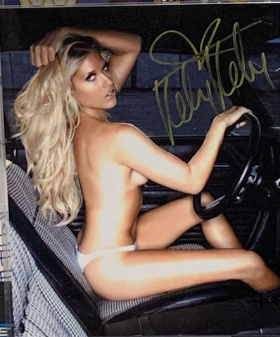 Kelly Kelly WWE Signed 8x10 Color Photo (Comes w/COA)