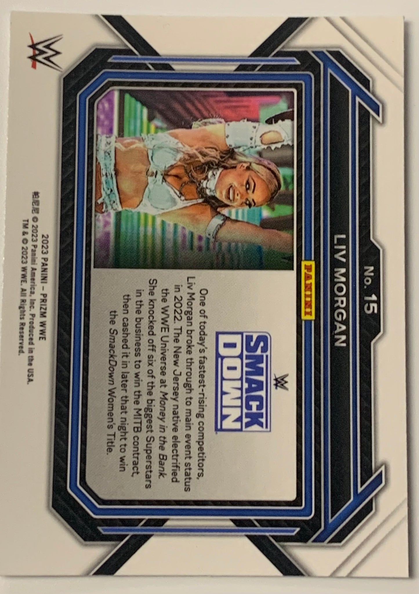 Liv Morgan 2023 WWE Panini Prizm #15