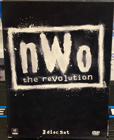 WWE DVD(3-Disc Set) NWO, The Revolution” (Savage, Sting, Luger, Steiners & so much more)