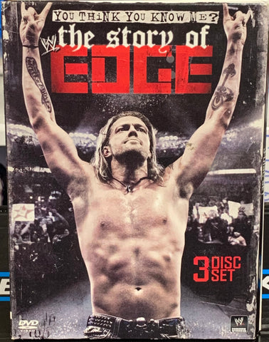 WWE DVD(3-Disc Set) “You Think You Know Me, The Story of Edge” (Christian, Hardy Boyz, Eddie Guerrero & so much more)