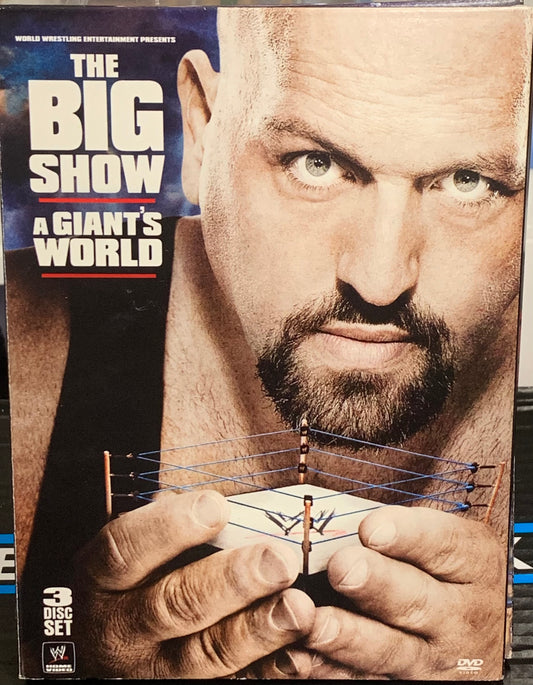 WWE DVD (3-Disc Set) “The Big Show, A Giant’s World”