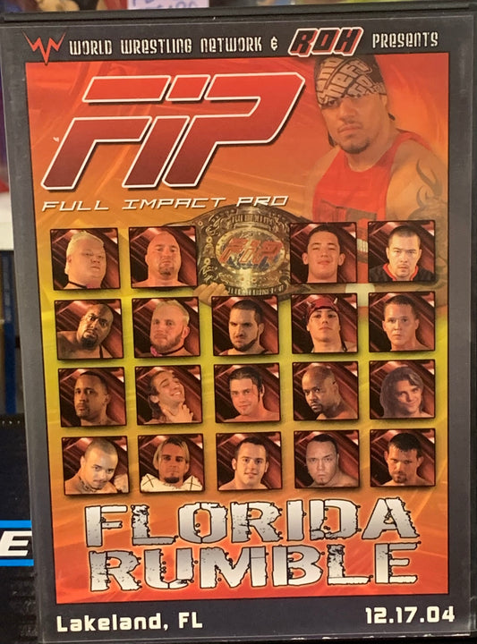 FIP Full Impact Pro DVD “Florida Rumble” 12/17/04 (CM Punk, Homicide, MVP)