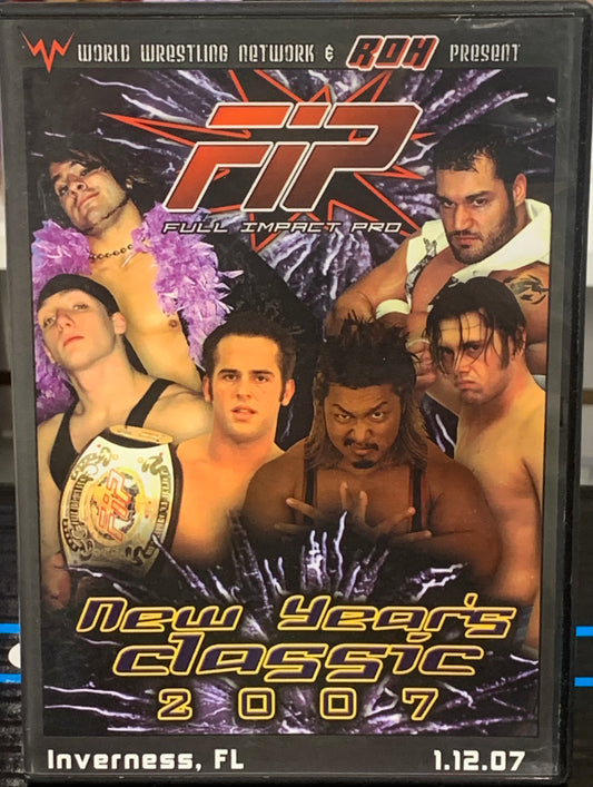 FIP Full Impact Pro DVD “New Years Classic 2007” 1/12/07 (Roderick Strong, Jack Evans, Jimmy Jacobs)