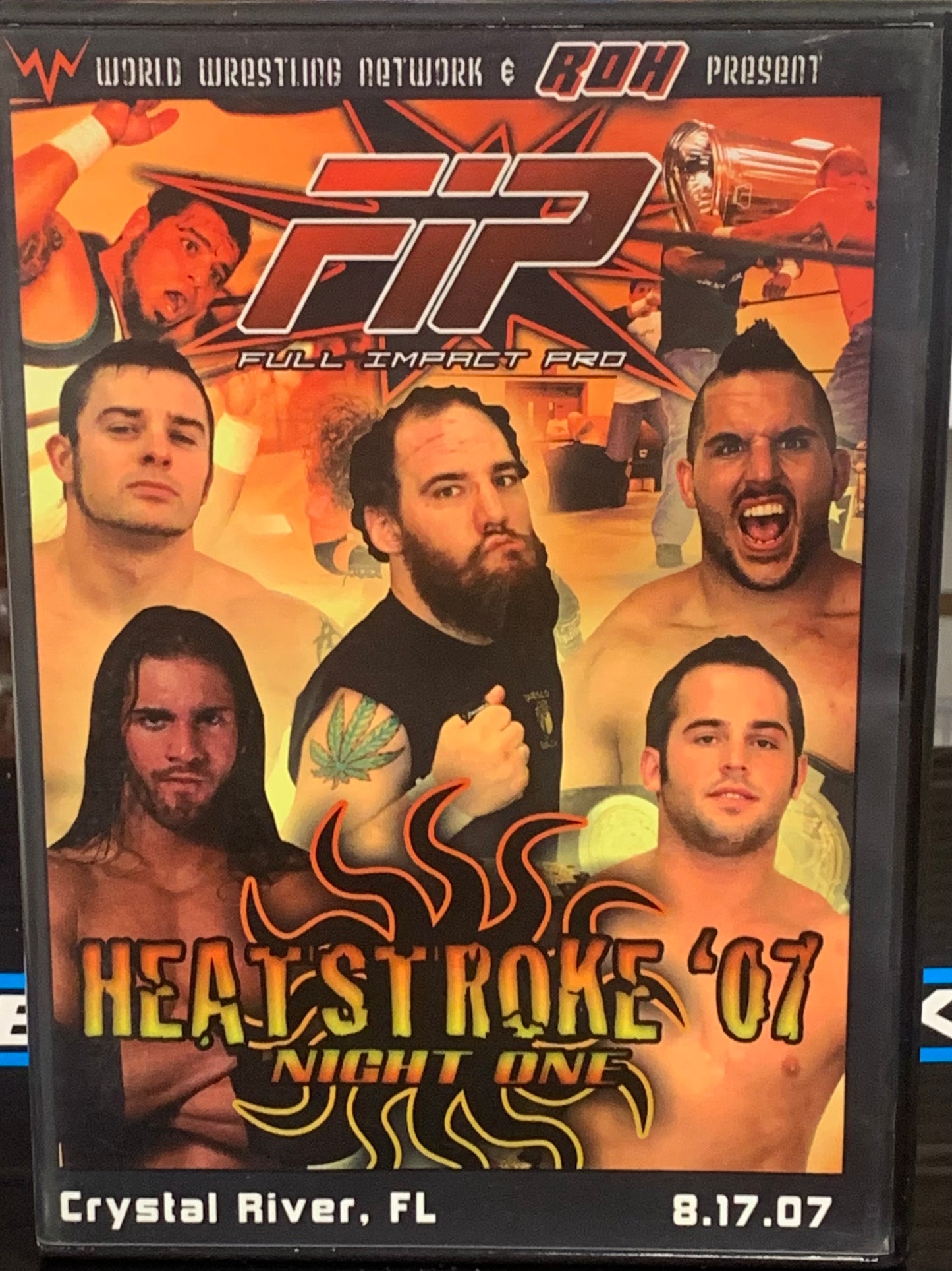 FIP Full Impact Pro DVD “Heatstroke 2007 Night One” 8/17/07 (Tyler Black, Roderick Strong, Necro Butcher)