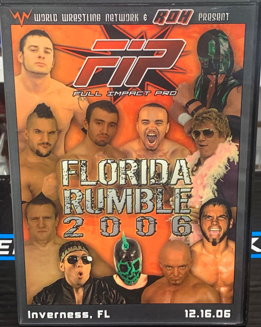 FIP Full Impact Pro DVD “Florida Rumble 2006” 12/16/06 (Roderick Strong, Shingo, Bryan Danielson)