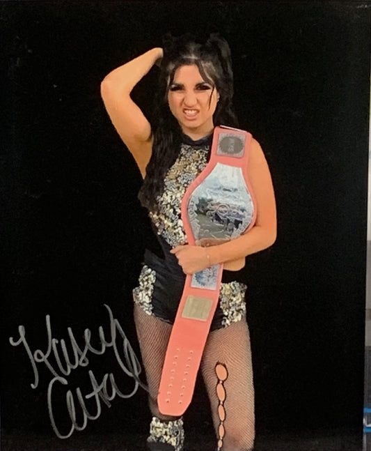 Kasey Catal (Kasey Kirk) Signed 8x10 Color Photo COA