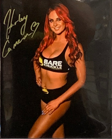 Harley Cameron AEW Signed 8x10 Color Photo (Comes w/COA) (Copy)