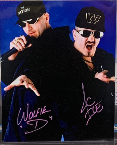 PG-13 (JC Ice & Wolfie D) Signed 8x10 Color Photo (Comes w/COA)