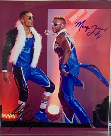 Private Party AEW (Isiah Kassidy & Marq Quen) Signed 8x10 Color Photo (Comes w/COA)