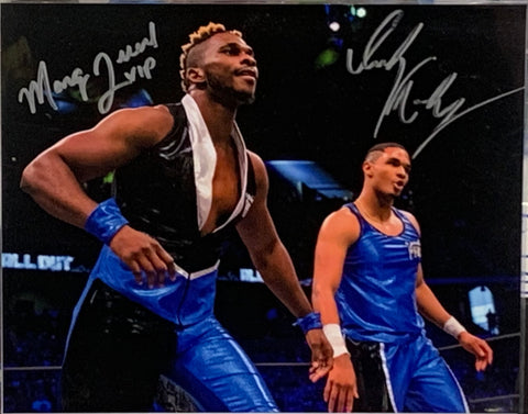 Private Party AEW (Isiah Kassidy & Marq Quen) Signed 8x10 Color Photo (Comes w/COA)