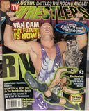 TV Wrestlers Magazine Feb. 2002 ROB VAN DAM (Rock Poster Inside)