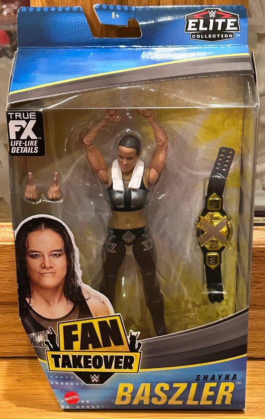 Shayna Baszler WWE Mattel Elite Fan Takeover Action Figure (Sealed, Never Opened)