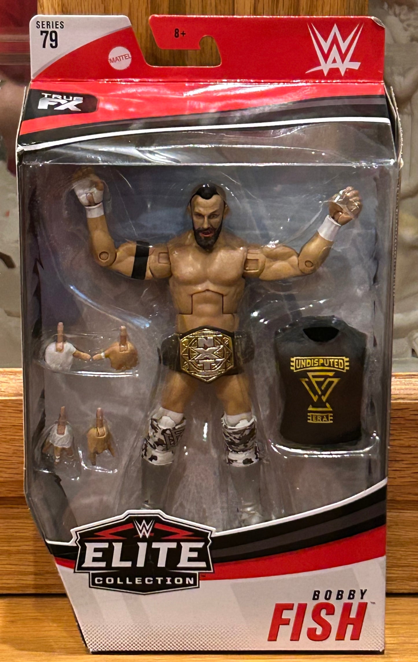 Bobby Fish WWE Mattel Elite Series 79 Action Figure (Undisputed Era)