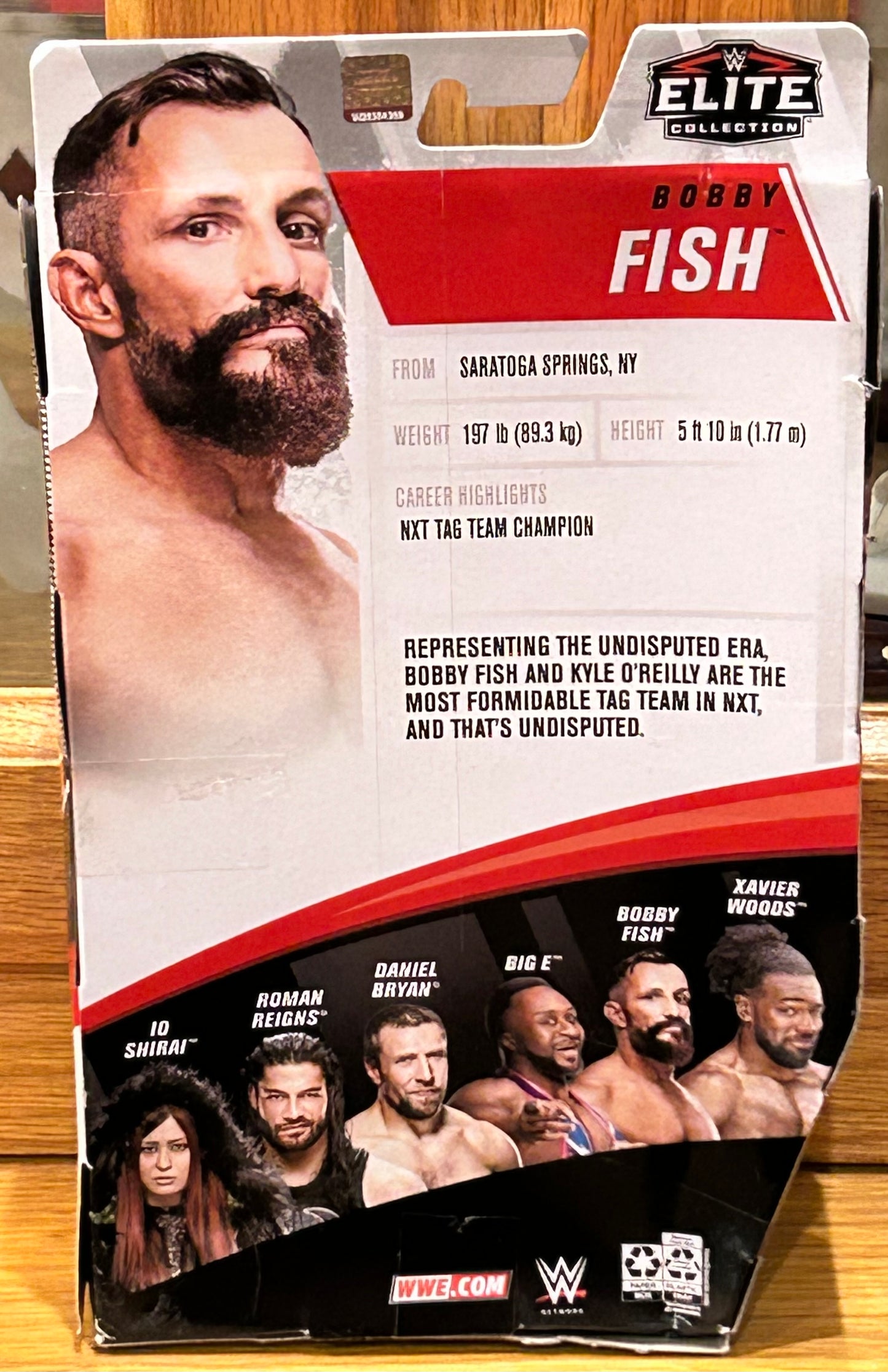 Bobby Fish WWE Mattel Elite Series 79 Action Figure (Undisputed Era)