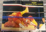 Wrestling’s Main Event Magazine Feb. 1987 HULH HOGAN (Full Color Poster of Hogan/Orndorff Inside)