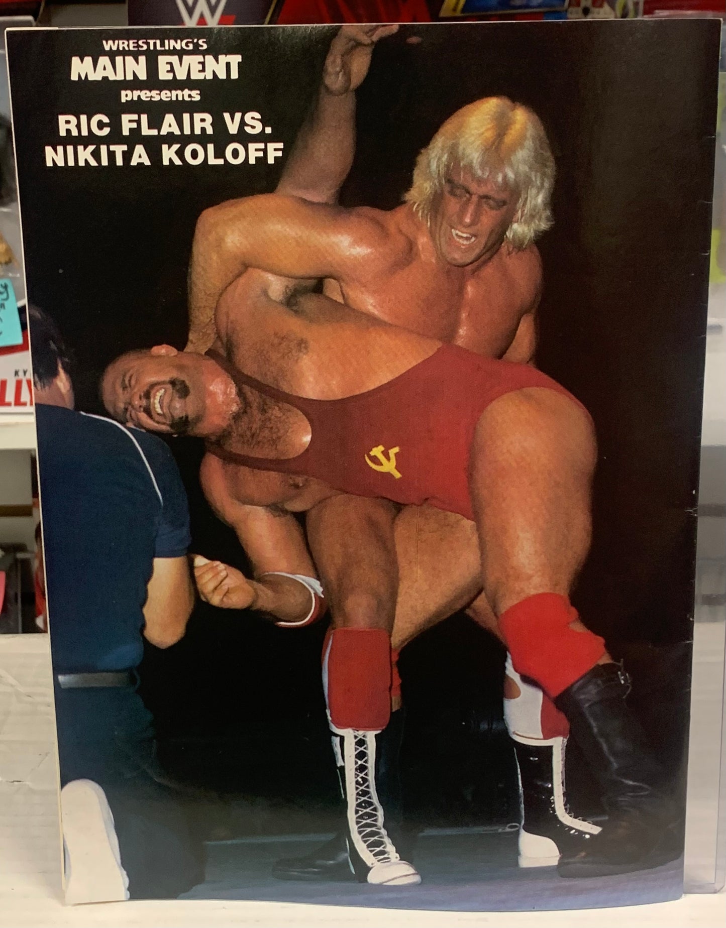 Wrestling’s Main Event Magazine Oct. 1987 (Color Poster The Rock n’ Roll Express)