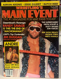 Wrestling’s Main Event Magazine April 1987 (Hacksaw Jim Duggan Full Color Poster Inside)