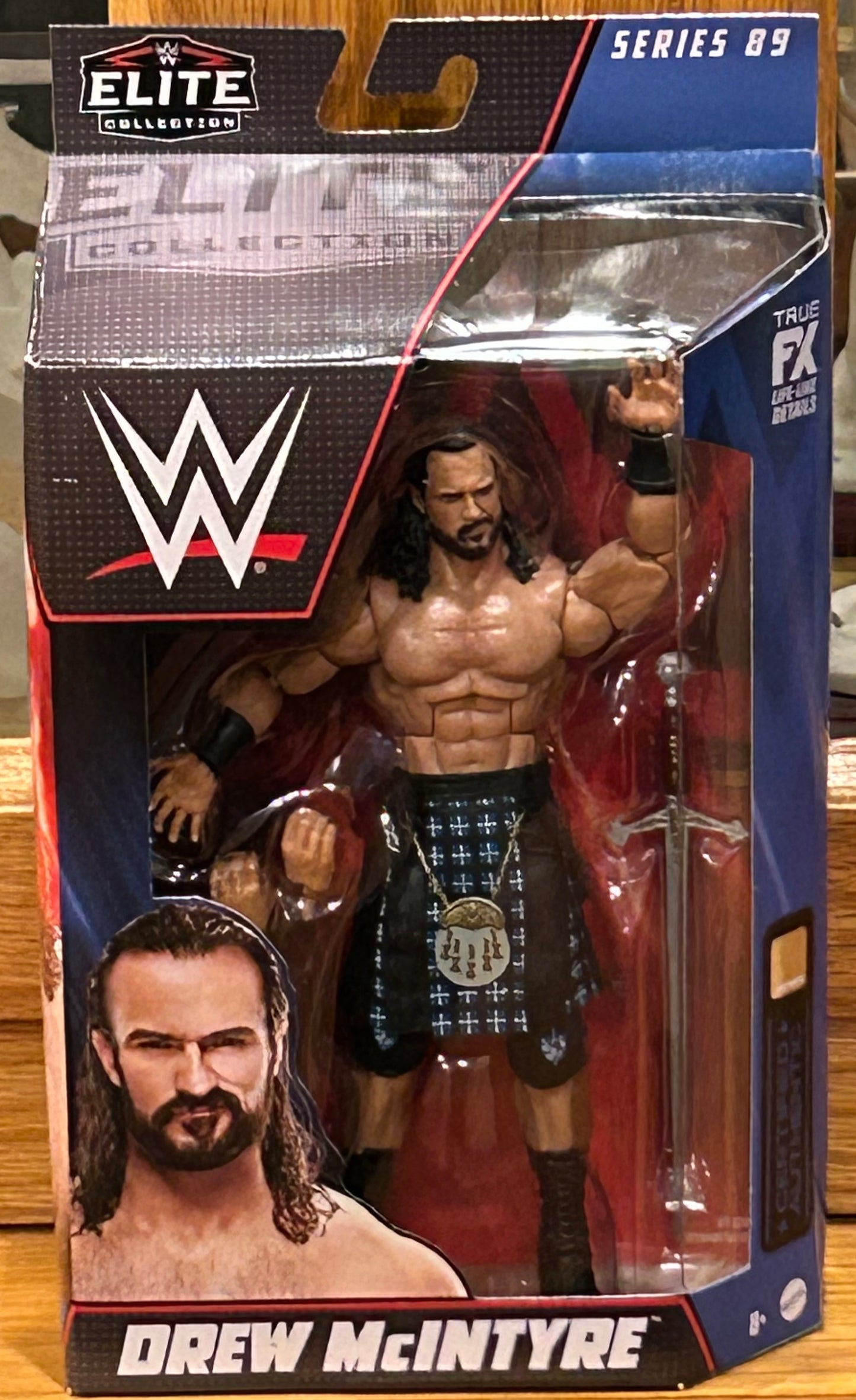 Drew McIntyre WWE Mattel Elite Series 89 Action Figure (Brand New, Sealed)