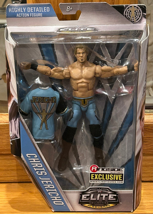 Chris Jericho WWE Ringside Exclusive Elite Action Figure (Box Opened, Figure in MINT Condition)