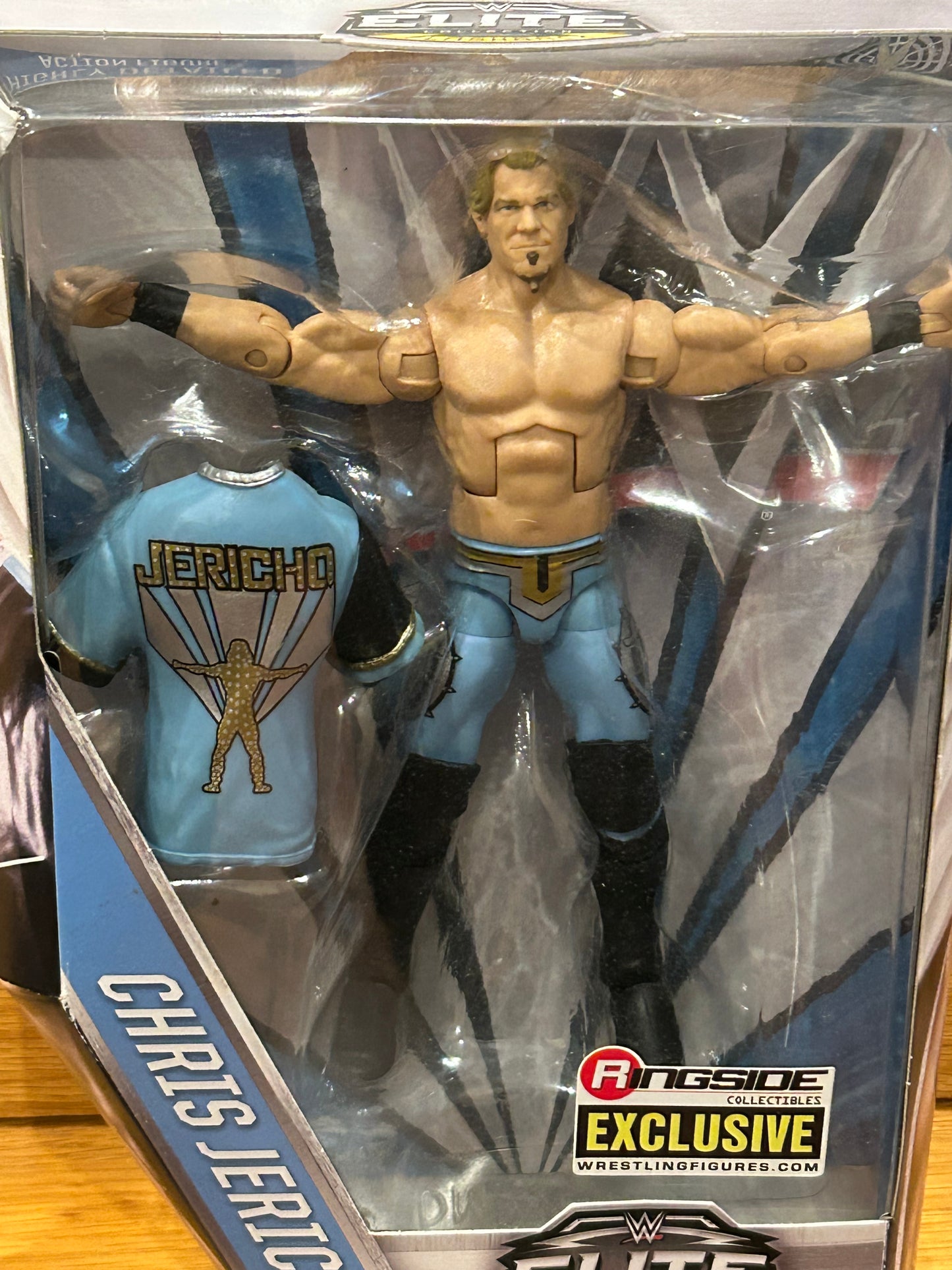 Chris Jericho WWE Ringside Exclusive Elite Action Figure (Box Opened, Figure in MINT Condition)