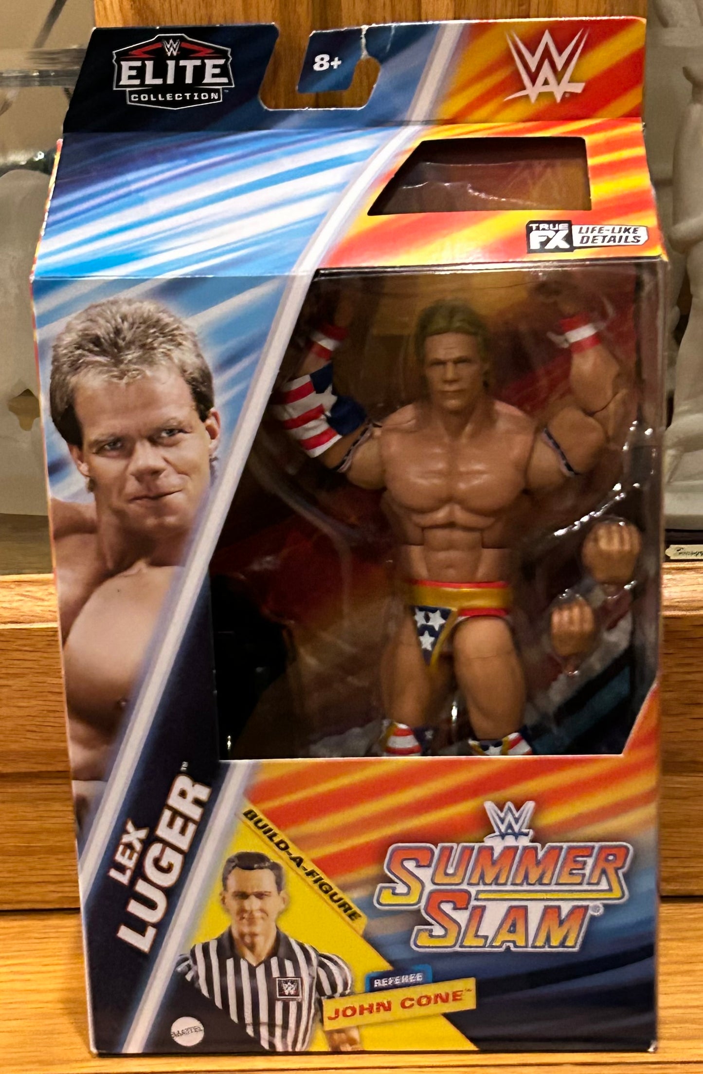 Lex Luger WWE Mattel Summerslam Elite Action Figure (BAF John Cone)