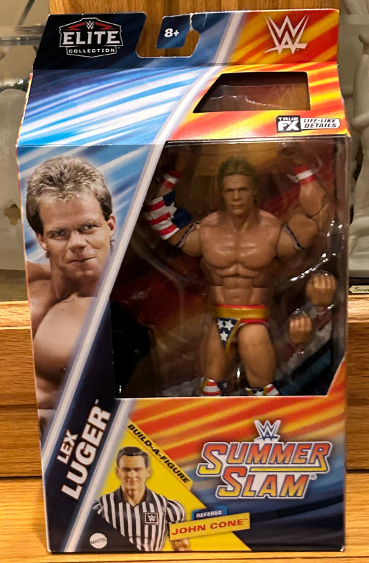 Lex Luger WWE Mattel Summerslam Elite Action Figure (BAF John Cone)