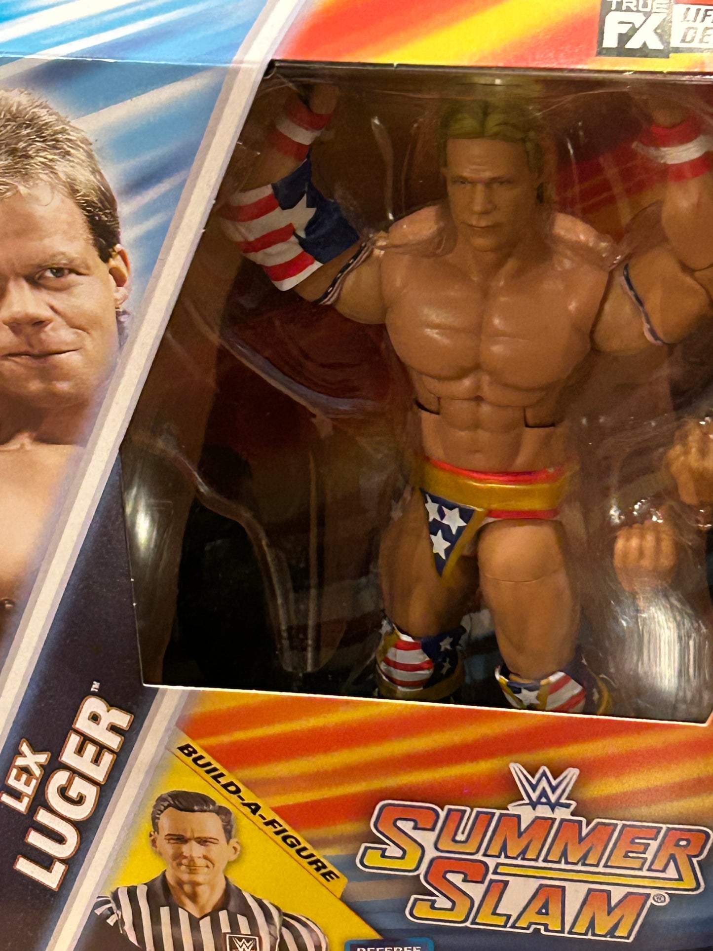Lex Luger WWE Mattel Summerslam Elite Action Figure (BAF John Cone)