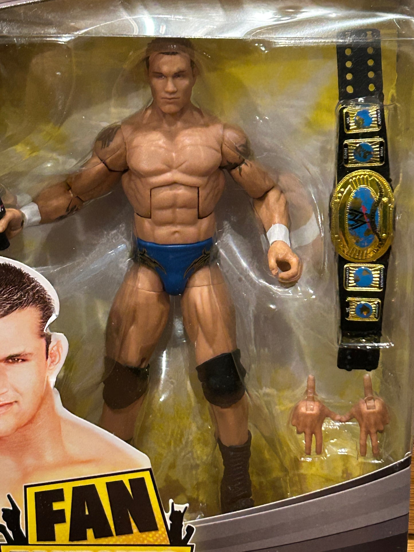 Randy Orton WWE Mattel Elite Fan Takeover Action Figure (Sealed, Never Opened)