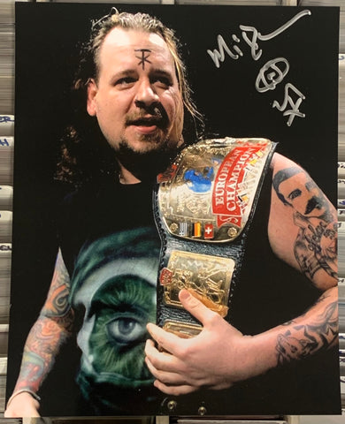 Mideon WWE Signed 8x10 Color Photo (Comes w/COA)