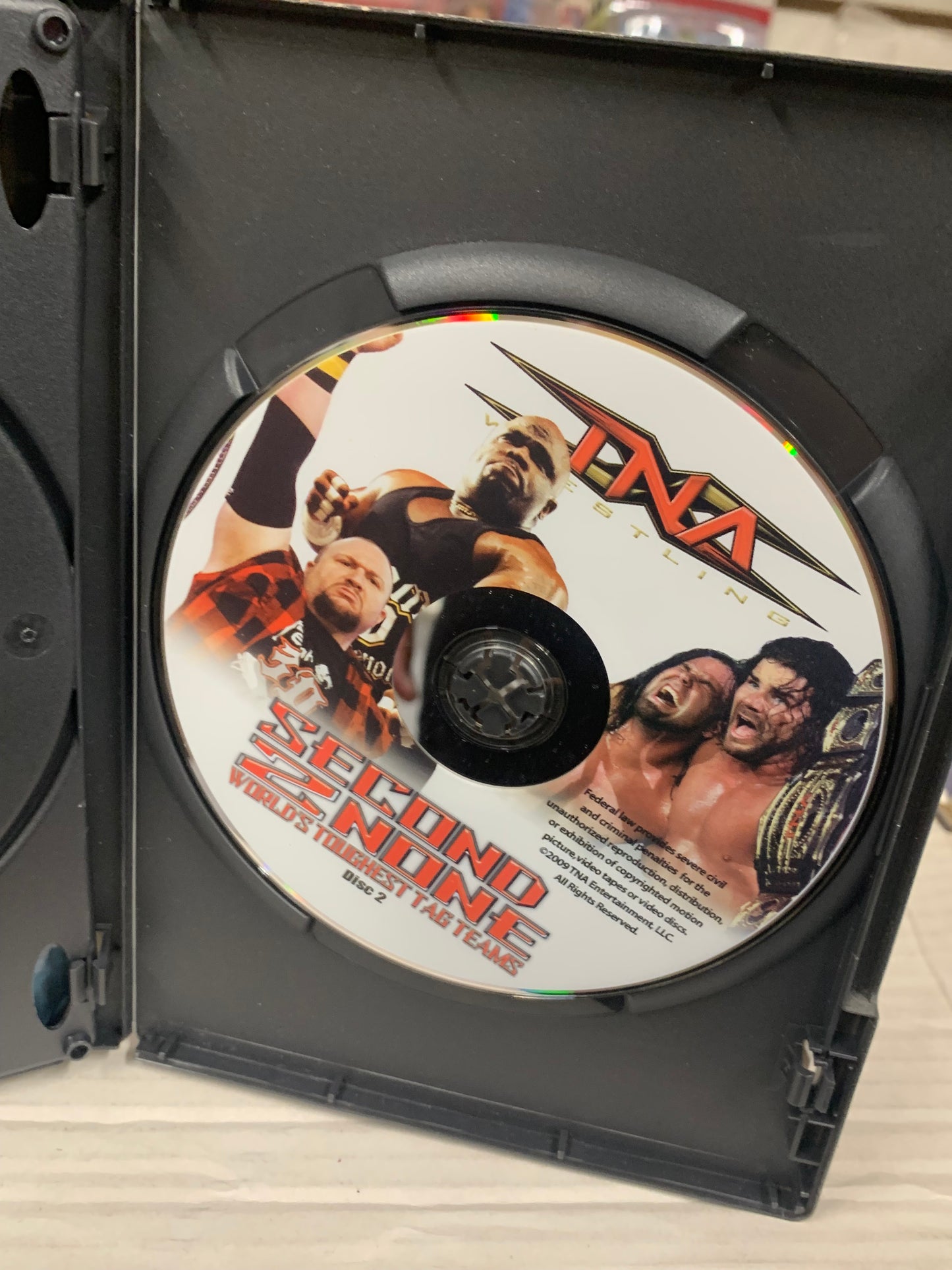 TNA DVD “Second 2 None, World’s Toughest Tag Teams” (2-Disc Set)