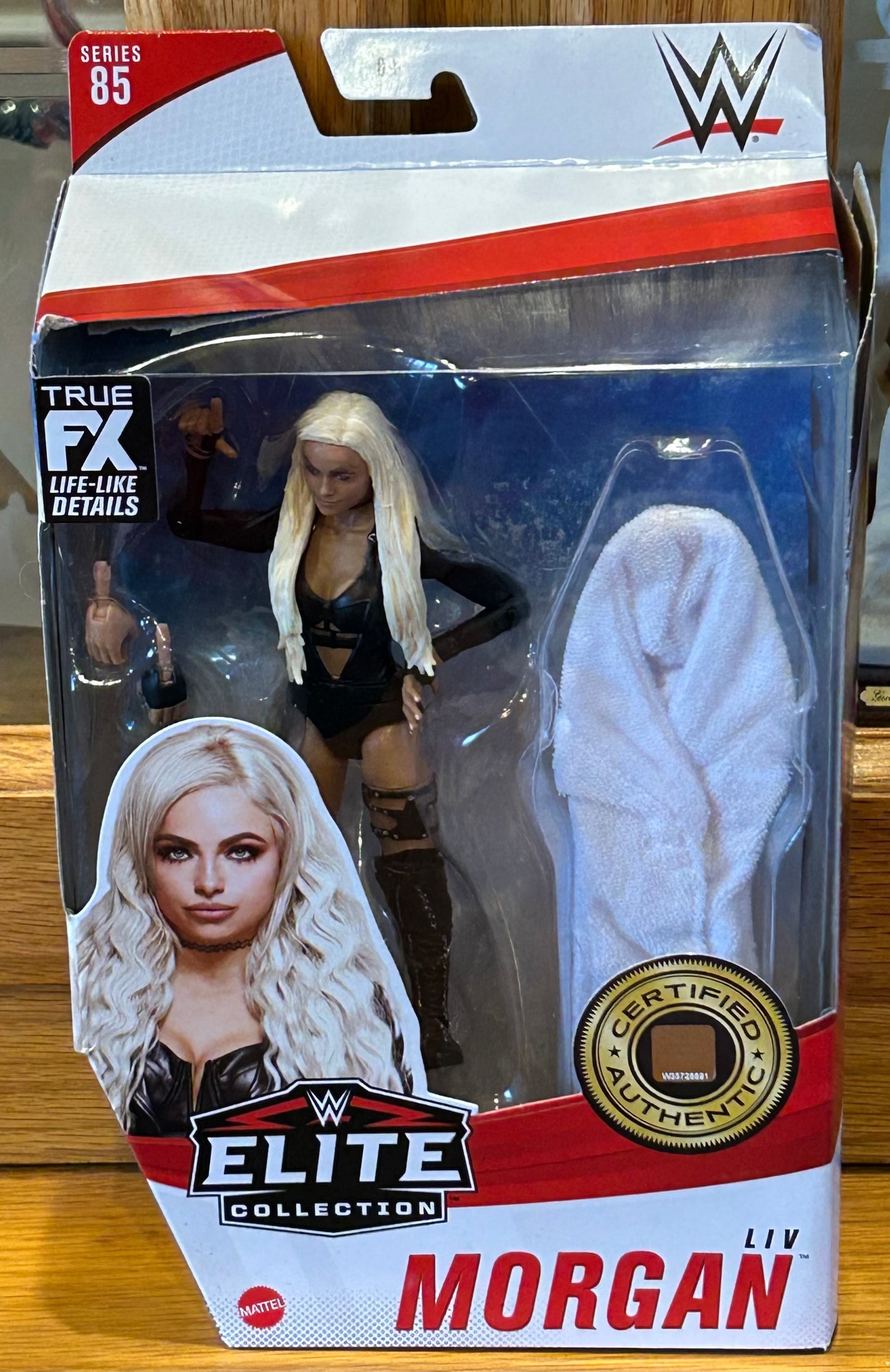 Liv Morgan WWE Mattel Elite Action Figure (Sealed, Never Opened)