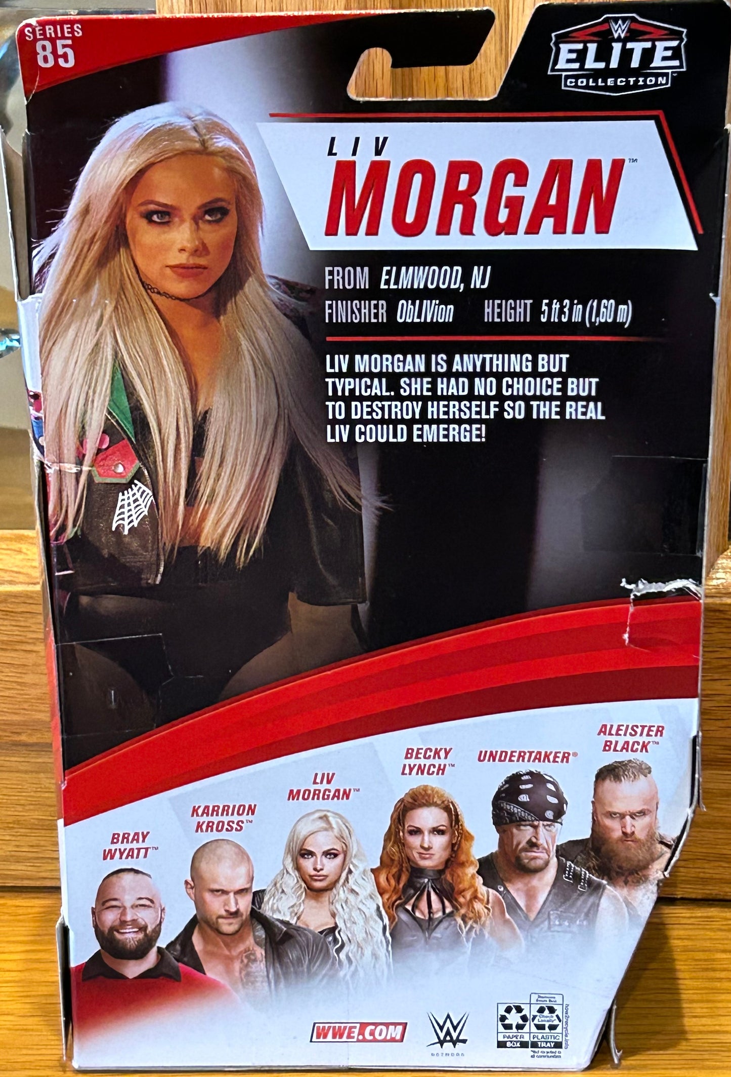 Liv Morgan WWE Mattel Elite Action Figure (Sealed, Never Opened)