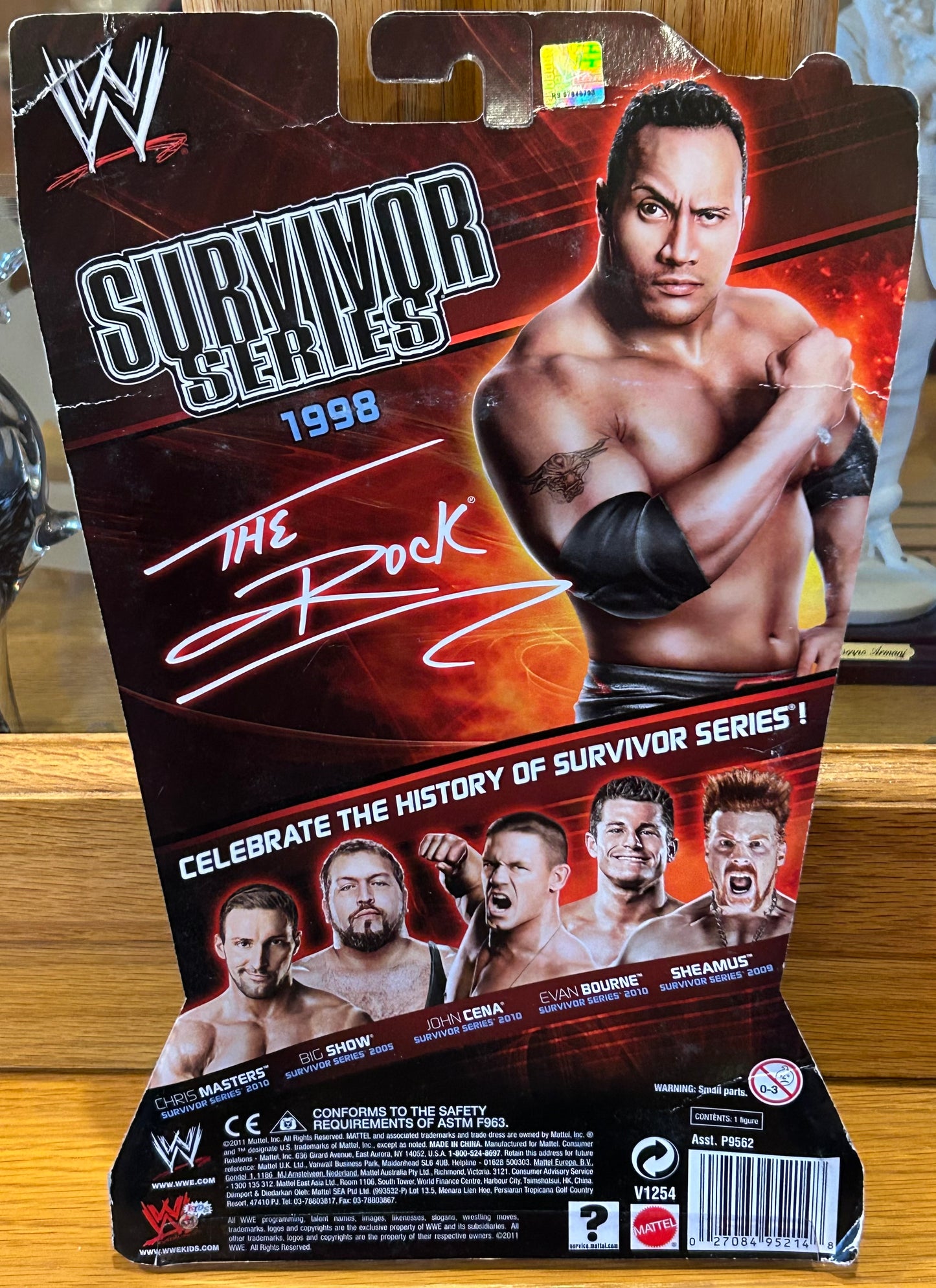 The Rock WWE Mattel Survivor Series Action Figure