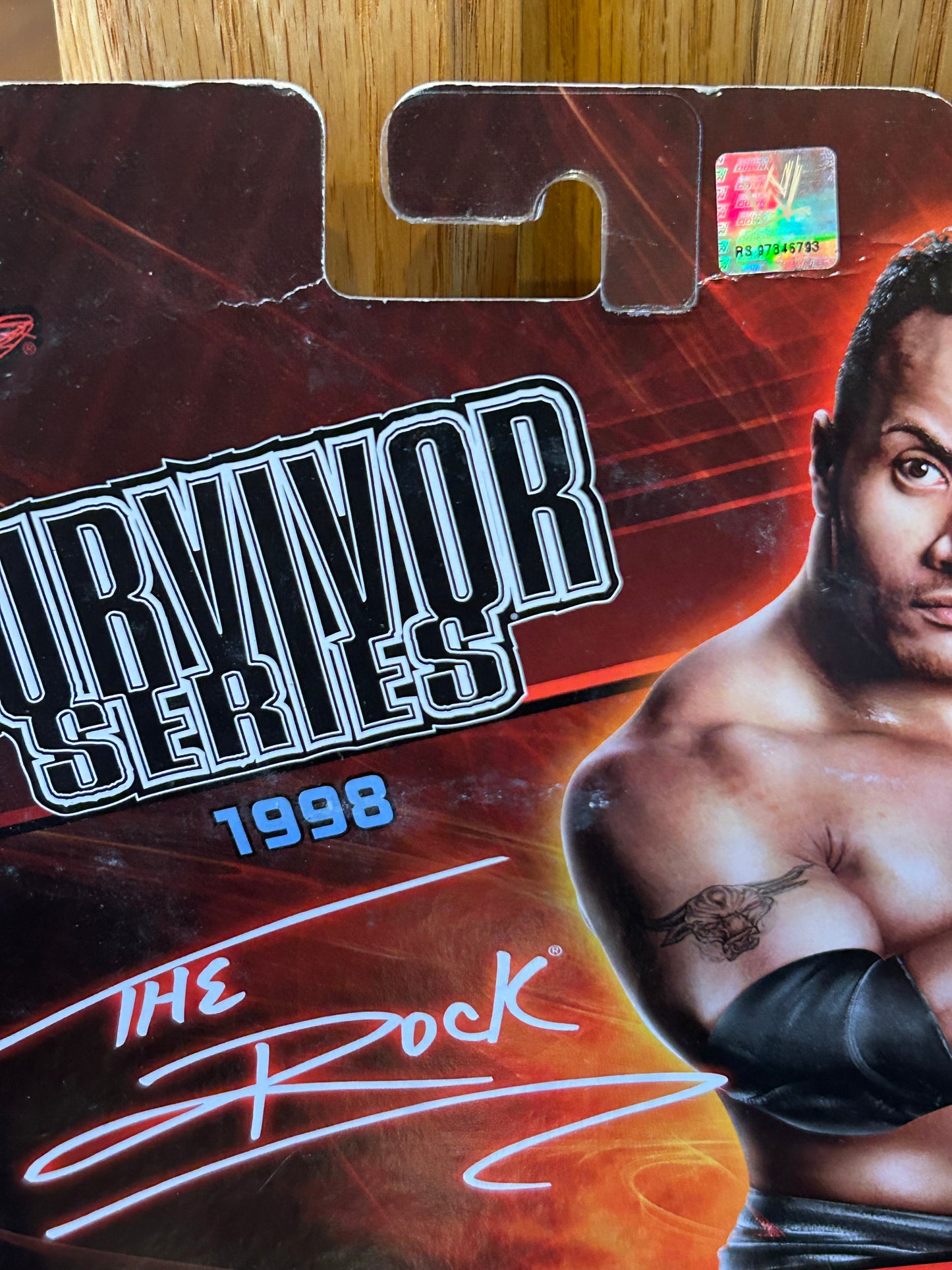The Rock WWE Mattel Survivor Series Action Figure