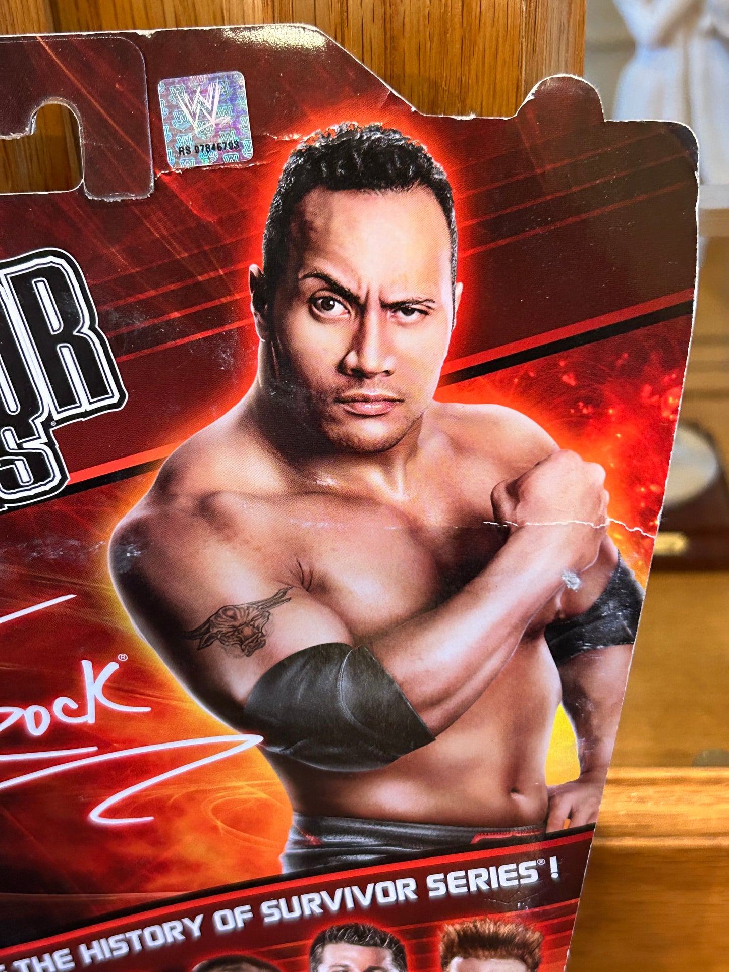 The Rock WWE Mattel Survivor Series Action Figure